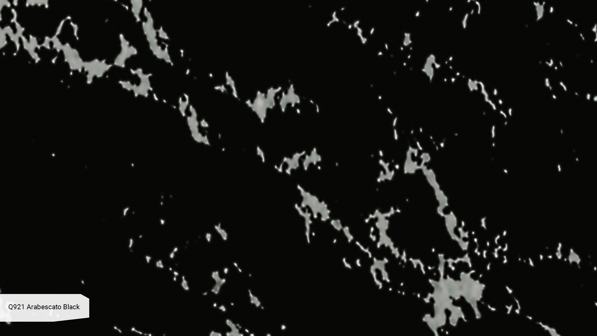 Q921 Arabescato Black